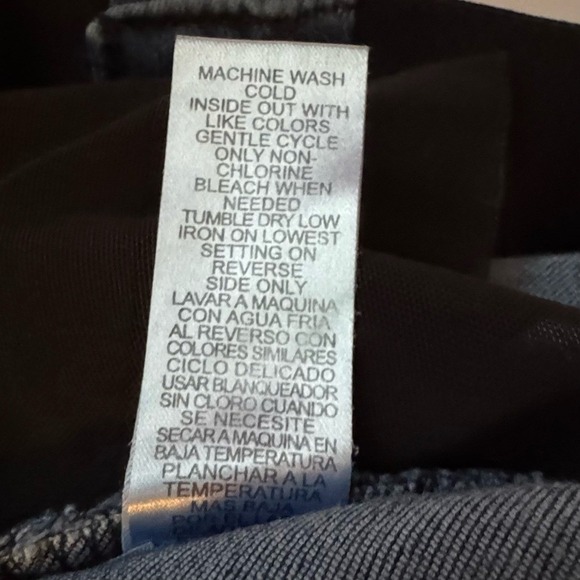 Democracy "Ab"solution Flare Jeans Dark Blue Women's Size 12 Flattering Denim - Picture 7 of 7